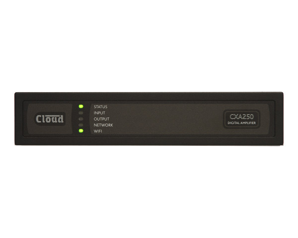 Cloud CXA250EK Digital Power Amplifier 2x125W 100V DSP / Ethernet - Main Image