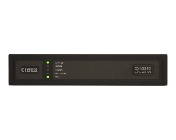 Cloud CXA2250EK Digital Power Amplifier 2x250W 100V DSP / Ethernet - Main Image