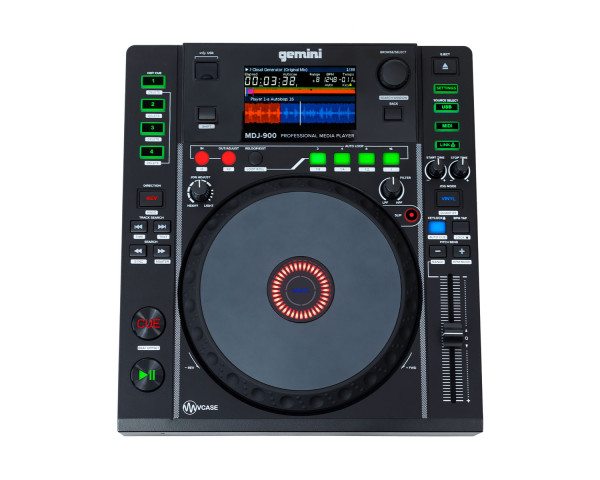 Gemini MDJ-900 Professional DJ Media Player 4 Hot Cues / 8 Auto-Loops - Main Image