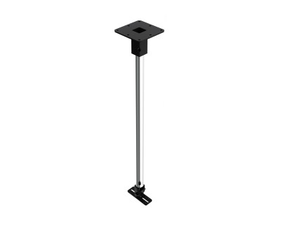 XB65-B Top-Mount Ceiling Bracket 1000mm Tube Type 65 40kg Black