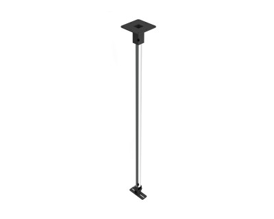 XC65-B Top-Mount Ceiling Bracket 1500mm Tube Type 65 40kg Black