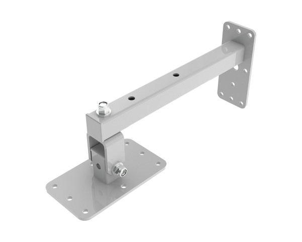 Powerdrive WHD120-W Top Mount Tilting Wall Bracket Type 120 Plate 40kg White - Main Image
