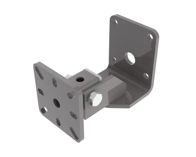 WMES60-G Back Mount Tilting Wall Bracket Type 60 126-146mm Grey