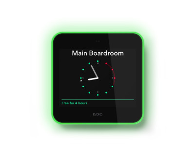 Evoko Liso Room Manager for Co-Working Meeting Rooms