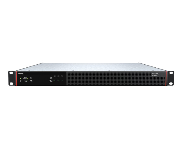 Biamp Voltera D 2400.8 Power Amplifier with DSP 8x300W 1U - Main Image
