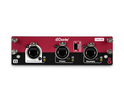 M-DL-DANT128-AX Dante Card for dLive/Avantis 128x128 96KHz/48KHz