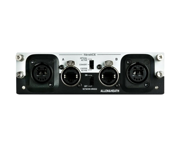 Allen & Heath M-DL-GOPT-A fibreACE Module for dLive/Avantis CAT5 128Ch 96kHz - Main Image