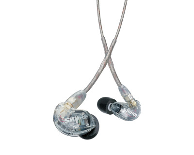 SE215 Pro Sound Isolating IEM Earphones w/ Dynamic Drivers Clear