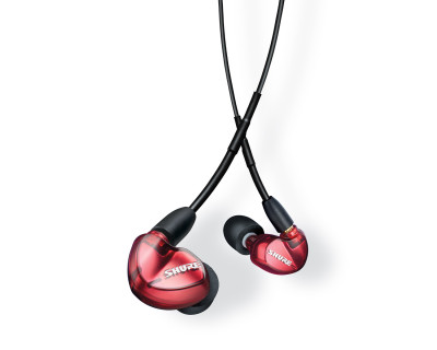 SE535 Pro Sound Isolating IEM Earphones with Triple Drivers Red