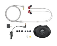 Shure SE535 Pro Sound Isolating IEM Earphones with Triple Drivers Red - Image 3