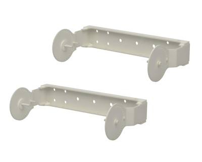 Horizontal Bracket for Compact M06 WHITE [H-BR 005 W] l PAIR