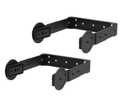 Vertical Bracket for Compact M10 BLACK {V-BR 007] PAIR