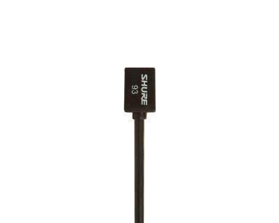 WL93-6 Omnidirectional Condenser Mini Lav Mic 6ft Cable TQG Black