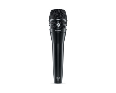 KSM8/B Cardioid Dualdyne Dual-Diaphragm Dynamic Microphone Black