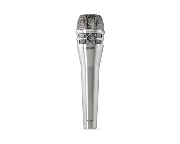 Shure KSM8/N Cardioid Dualdyne Dual-Diaphragm Dynamic Microphone Nickel - Main Image