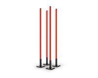CHAUVET DJ Freedom Flex Stick X4 4-PACK Battery RGB+WW LED Batton Inc Case - Image 2