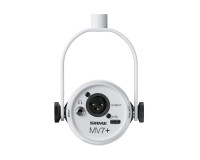 Shure MV7+-W Dynamic Podcast LED Microphone White - Image 4