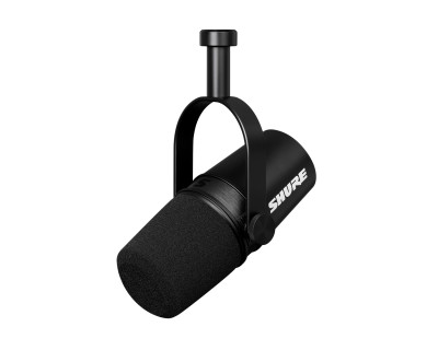 MV7X Dynamic Podcast/Instrument Microphone Black