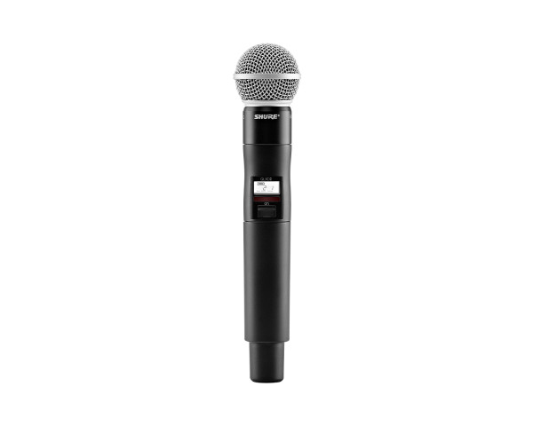 Shure QLXD2/SM58 QLXD2 Handheld Transmitter with SM58 Capsule K51 - Main Image