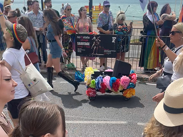 Brighton Electric Deploy Everse12's to Brighton Pride