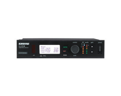 ULXD4 Single Digital Wireless Half-Rack Receiver 1U K51 CH38