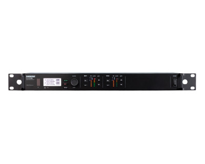 ULXD4D Dual Digital Wireless Rackmount Dante Receiver 1U K51 CH38