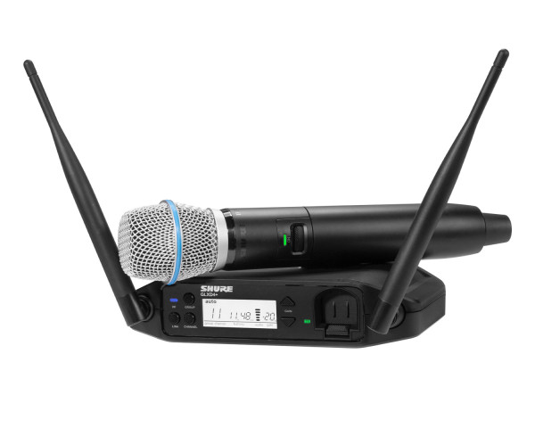 Shure GLXD24+/B87A Wireless Handheld System GLXD2+/B87A Z4 - Main Image