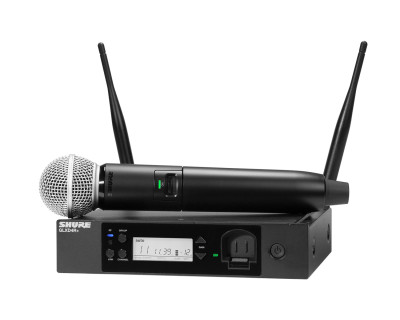 GLXD24R+/SM58 Wireless Handheld Rackmount System GLXD2+/SM58 Z4