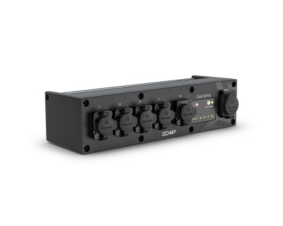 GeNetix GD4IP IP65 RATED 4 Port DMX Splitter 1 DMX In / 4 DMX Out