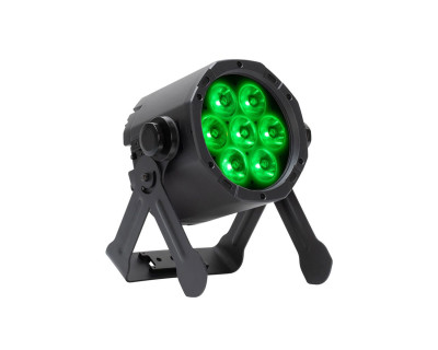 ElectraPix Par 7 Battery-Powered PAR 7x20W RGBAL+UV LEDs IP65