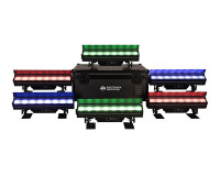 ADJ ElectraPix Bar 8 Pak - 6 x Battens in Charging Flightcase IP65 - Image 1