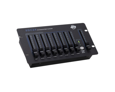 SDC24 24-Channel Basic DMX Controller with 8 Faders