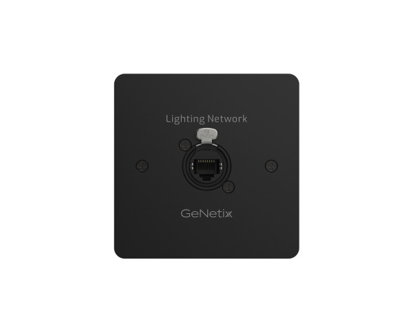 ChamSys GeNetix Network Passthrough Wall Plate UK - Main Image