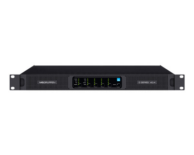 D 40:4L 4-Channel High-Powered Amplifier 4x800W DSP + Dante 1U