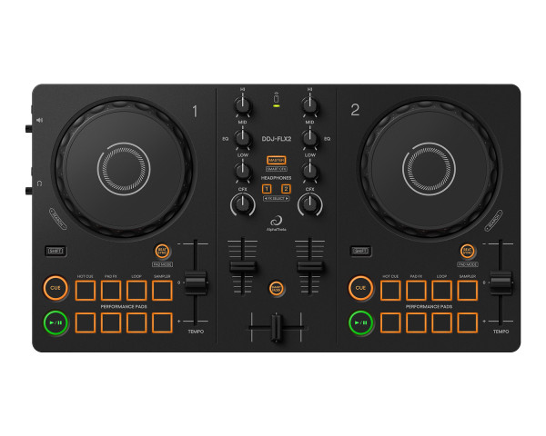 AlphaTheta DDJ-FLX2 2 Channel DJ rekordbox Controller - Main Image