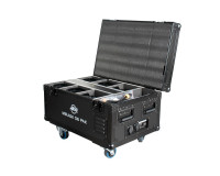 ADJ Mirage Q6 Pak LED Uplighter 6 in Charging Flightcase IP65 Black - Image 2
