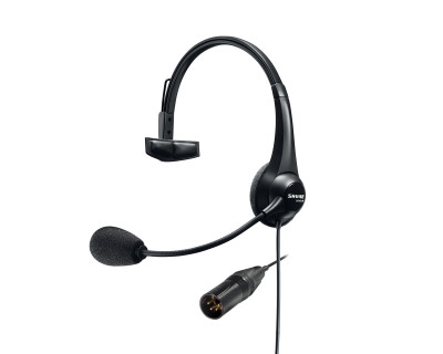 BRH31M-NXLR4M Single-Sided Broadcast Headset 4-Pin XLR Male