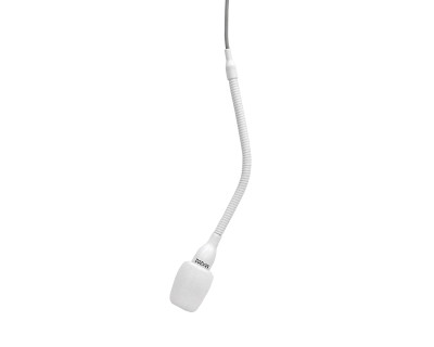 MX202W-A/C Microflex Cardioid Overhead Microphone 3-Pin XLR White
