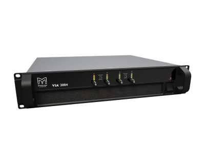 VIA2004 4 Channel Class D 4x500W @ 4Ω Power Amp 2U 