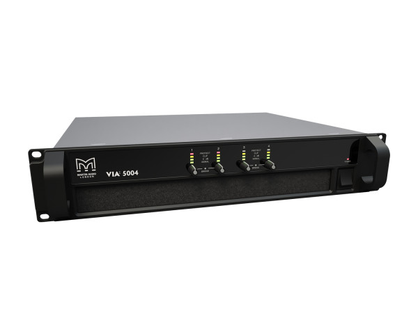 Martin Audio VIA5004 4 Channel Class D 4x1250W @ 2Ω Power Amp 2U  - Main Image