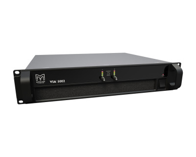 VIA5002 2 Channel Class D 2x2500W @ 4Ω Power Amp 2U 
