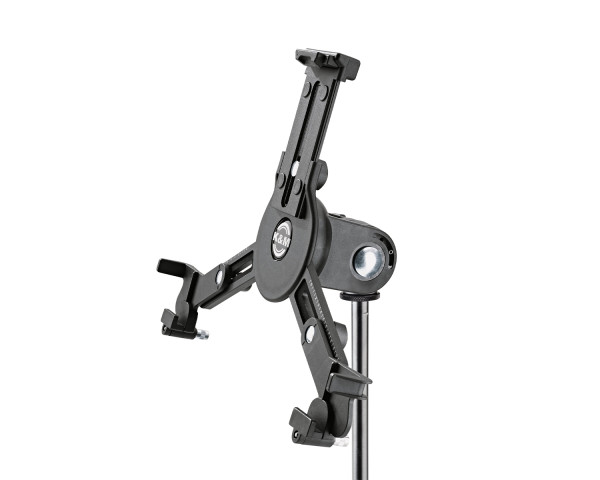 K&M 19790 Tablet iPad / PC Holder For Mic Stand Top with 3/8 Thread - Main Image