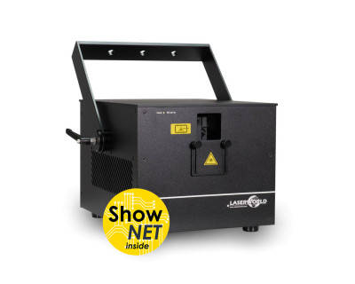 CS-12.000RGB ShowNET 12000mW RGB Laser ShowNET 30kpps IP54