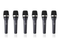 AKG D5 SIX PACK: Pack of 6 x D5 Supercardioid Vocal Mic - Image 1