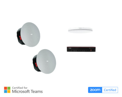 MRB-M-SCX400-C Meeting Room Bundle with Parle TCM-XA Mic Wht