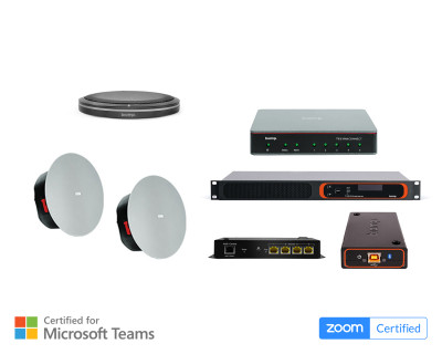 MRB-M-VT4-T Meeting Room Bundle with Parle TTM-XA Mic Black