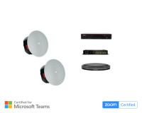 Biamp MRB-M-X400-C-CIC6 Meeting Room Bundle with 2x C-IC6 Speakers - Image 1