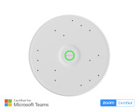 Sennheiser TCC M-F-W TeamConnect Medium Flush Ceiling Mic 40m² White - Image 1