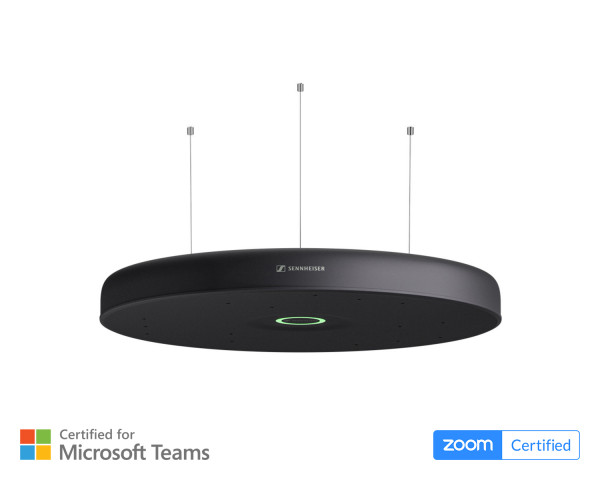 Sennheiser TCC M-S-B TeamConnect Medium Hanging Ceiling Mic 40m² Black - Main Image
