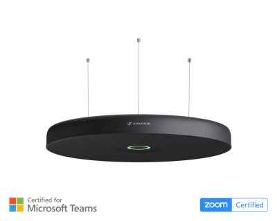 TCC M-S-B TeamConnect Medium Hanging Ceiling Mic 40m² Black